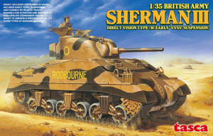 Tasca 35-017 1/35 Sherman III (Direct Vision) w/Early "VVSS" Suspension & T51 Tracks)