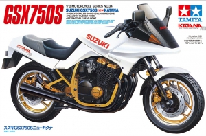 Tamiya 14034 1/12 Suzuki GSX750S New Katana (1983)