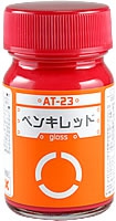 Gaianotes Color AT-23 Paint Red (Rosy Red) 15ml [Gloss]