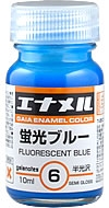Gaianotes Enamel Color GE-06 Fluorescent Blue (10ml) [Pigment: Semi-Gloss]