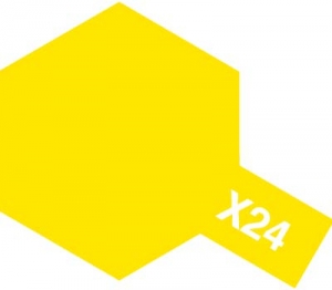 Tamiya Enamel Color X-24 Clear Yellow (Gloss Clear)