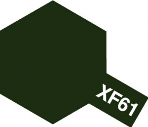 Tamiya Enamel Color XF-61 Dark Green (Flat)