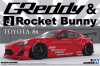 Aoshima TC-01(05093) 1/24 ZN6 Toyota 86 2012 "Greddy & Rocket Bunny" (Enkei Ver.)