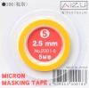 Aizu Project 2001-5 Micron Masking Tape (2.5mm)