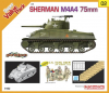 Dragon 9102 1/35 M4A4 Sherman w/U.S. Tank Crew (NW Europe)