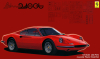 Fujimi RS-116(12652) 1/24 Dino 246 GT (Early/Late Production)