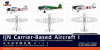 Kajika KM70005 1/700 IJN Carrier-Based Aircraft I (Zero Type 21; B5N2 Type 97 & D3A1 Type 99) [18 Aircraft]