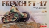 Meng TS-011 1/35 French FT-17 Light Tank (Riveted Turret)