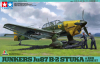 Tamiya 37008 1/48 Ju87B-2 Stuka w/Bomb Loading Set