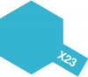 Tamiya Enamel Color X-23 Clear Blue (10ml) [Gloss Clear]