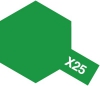 Tamiya Enamel Color X-25 Clear Green (Gloss Clear)