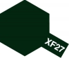 Tamiya Enamel Color XF-27 Black Green (Flat)