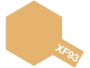 Tamiya Acrylic Color XF-93 Light Brown [DAK 1942~] (Flat)
