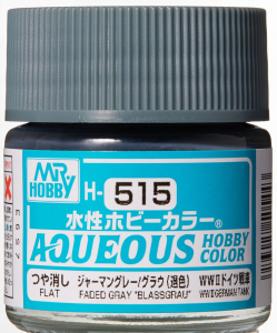 Mr Hobby Color H-515 German Faded Gray "Blass Grau" (10ml) [Flat]