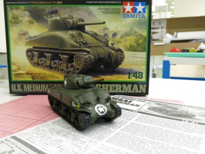 M4A1 Sherman(雪曼) - 1/48