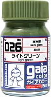 Gaianotes Color 026 Light Green (15ml) [Semi-Gloss]