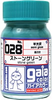 Gaianotes Color 028 Stone Green (15ml) [Semi-Gloss]