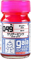 Gaianotes Color 049 Clear Pink (15ml) [Gloss]