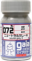 Gaianotes Color 072 Neutral Gray II (15ml) [Gloss]