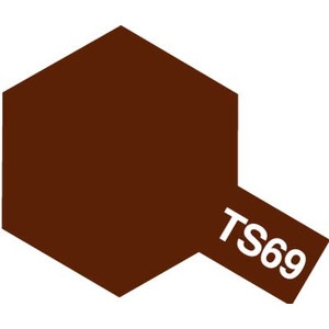 Tamiya Spray Color TS-69 Linoleum Deck Brown (Flat)