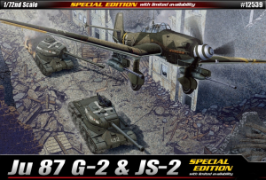 Academy 12539 1/72 Ju87G-2 Stuka & JS-2