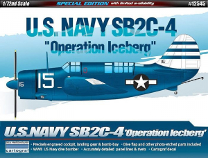 Academy 12545 1/72 SB2C-4 Helldiver "Operation Iceberg" w/Photo-Etched Dive Flaps