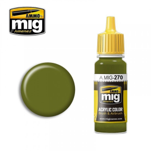 AMMO(MIG) 0270 Interior Green [Mitsubishi] (17ml) [Water-based / Japanese Aircraft]