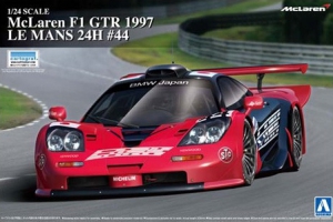 Aoshima SC-13(00746) 1/24 McLaren F1 GTR "1997 24 Hours of Le Mans Lark #44"