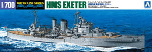 Aoshima 807(05273) 1/700 Royal Navy Heavy Cruiser HMS Exeter