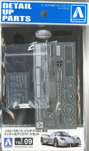 Aoshima 05604 1/24 Detail-Up Parts for Pagani Zonda C12-S (Aoshima 05602)