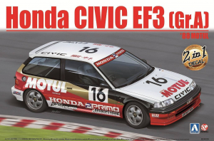 Beemax(Aoshima) No.10(09830) 1/24 Honda Civic EF3 (Gr.A) "1988/1989 MOTUL"