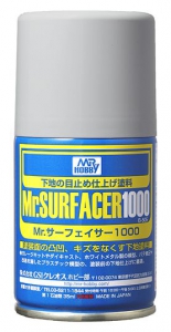 Mr Hobby B505 Mr. Surfacer 1000 Gray (Spray 100ml)