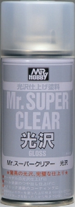Mr. Super Clear Spray 170ml (Semi-Gloss)