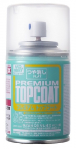 Mr Hobby B603 Mr PREMIUM Topcoat (Spray 88ml) [Flat]