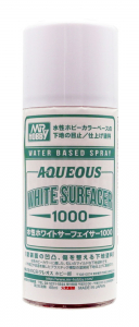 Mr Hobby B612 Mr. Aqueous Surfacer 1000 (Spray 170ml) [White]
