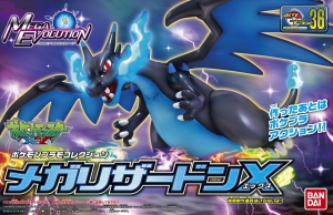 Bandai PM-36(189516) Mega Charizard X (Pokemon)