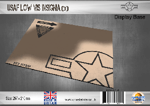 Coastal Kits S717-72 USAF Insignia "Low Visibility (Desert)" (29 x 21cm)