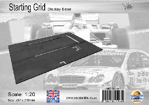 Coastal Kits S056-20 F1 Starting Grid [for 1/20] (29 x 21cm)