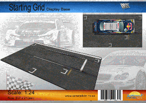 Coastal Kits S056-24 GP Starting Grid [for 1/24] (29 x 21cm)