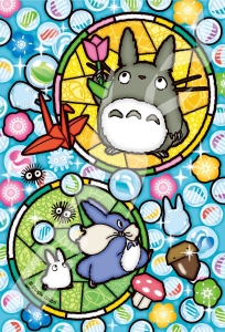 Ensky AC64(19481) My Neighbor Totoro 龍貓 - Flat Marbles (Crystal Jigsaw Puzzle - 126pcs.)