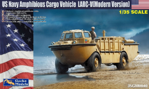 Gecko Models 35GM0040 1/35 U.S Navy Amphibious Cargo Vehicle LARC-V (Modern Version)