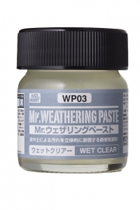 Mr Hobby WP-03 Mr. Weathering Paste (40ml) [Wet Clear]
