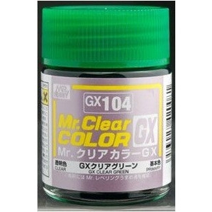 Mr Color GX-104 GX Clear Green Gloss 18ml