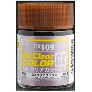 Mr Color GX-109 GX Clear Brown Gloss 18ml