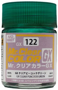 Mr Color GX-122 GX Clear Peacock Green(18ml)