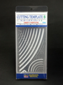 Hasegawa TP-6 Cutting Template B (Curve Lines)