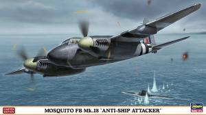 Hasegawa 02024 1/72 Mosquito FB Mk.XVIII "Anti-Ship Attacker"