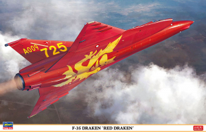 Hasegawa 07495 1/48 F-35 Draken "Royal Danish 725th Squadron 40th Anniversary (1991)"