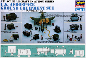 Hasegawa X72-06(35006) 1/48 U.S.A.F. Aerospace Ground Equipment Set (1980s)