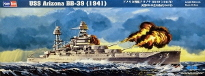 HobbyBoss 86501 1/350 USS Arizona BB-39 (1941) (亞利桑那號)